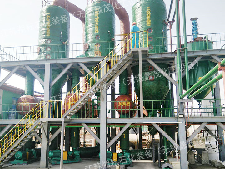 氯化鈉三效蒸發結晶器